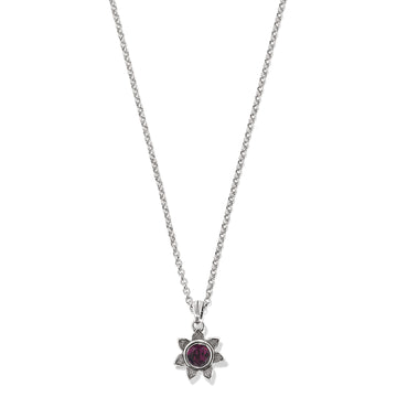 Brighton Everbloom Sunflower Birthstone Necklace, February